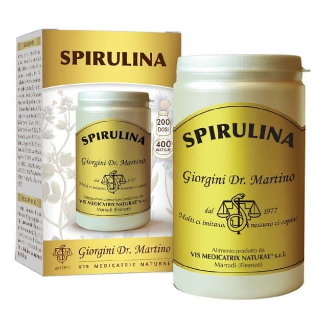 Spirulina Giorgio – 400 Tabletten Großpackung