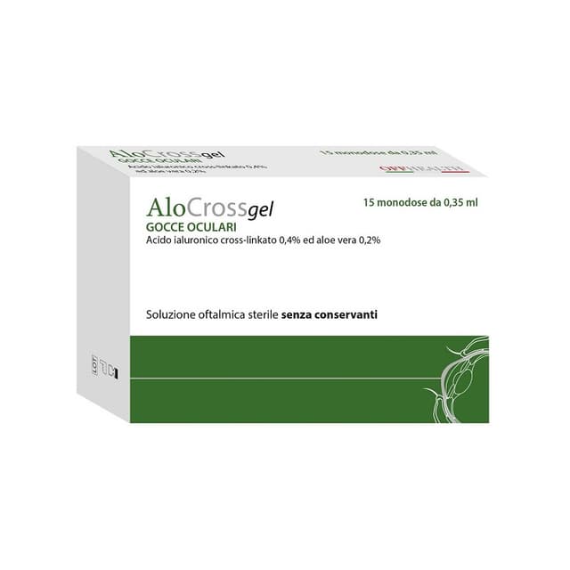 Alocross Gel Augenlösung – 15 Monodosen