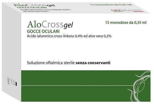 Alocross Gel Augenlösung – 15 Monodosen