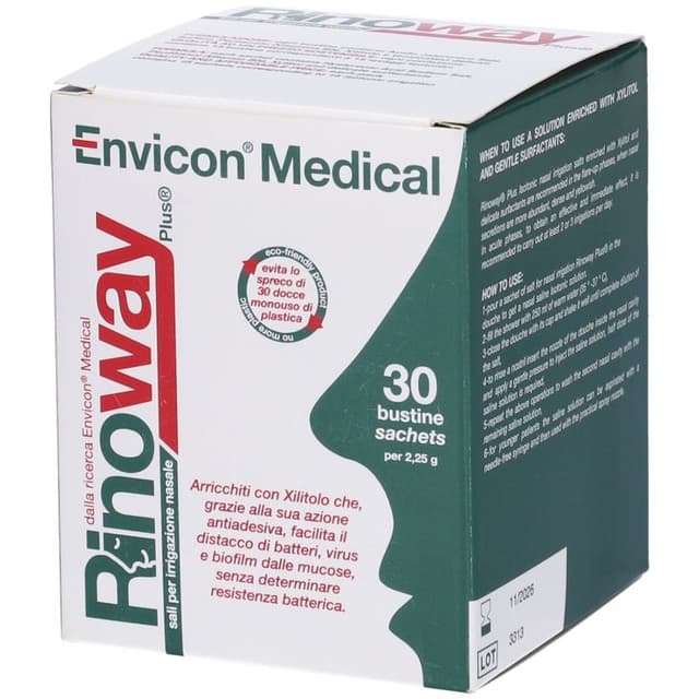 Rinoway Plus – 30 Beutel isotonische Salze