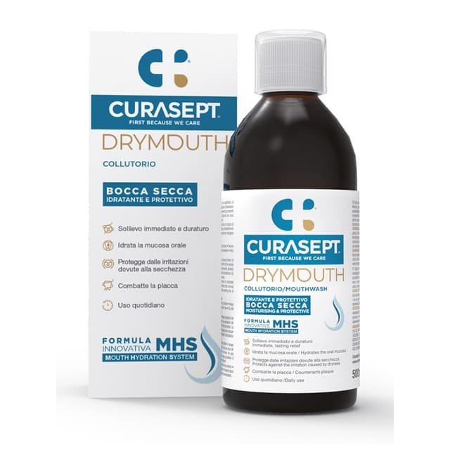 Curasept Drymouth Mundspülung – 500 ml