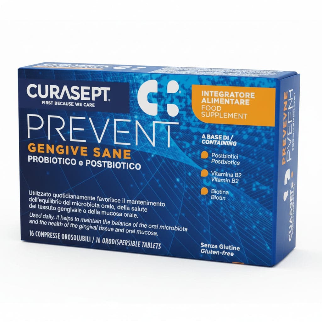 Curasept Prevent Gengive – 16 Tabletten