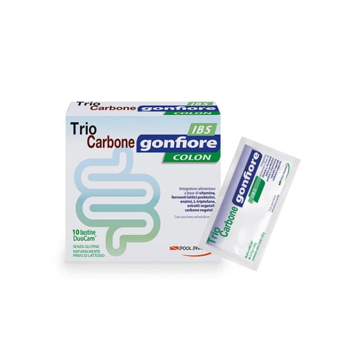 Triocarbone Gonfiore IBS – 10 Beutel