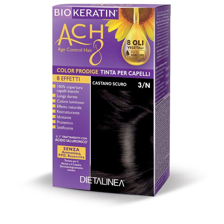 Biokeratin Ach8 – Haarfarbe 3/N