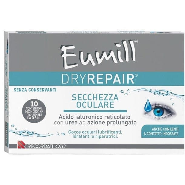Eumill DryRepair Augentropfen – 10 Ampullen