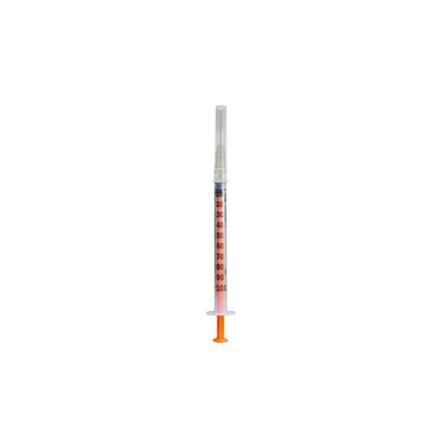Insulinspritze 1 ml – 25G Kanüle, 1er Pack