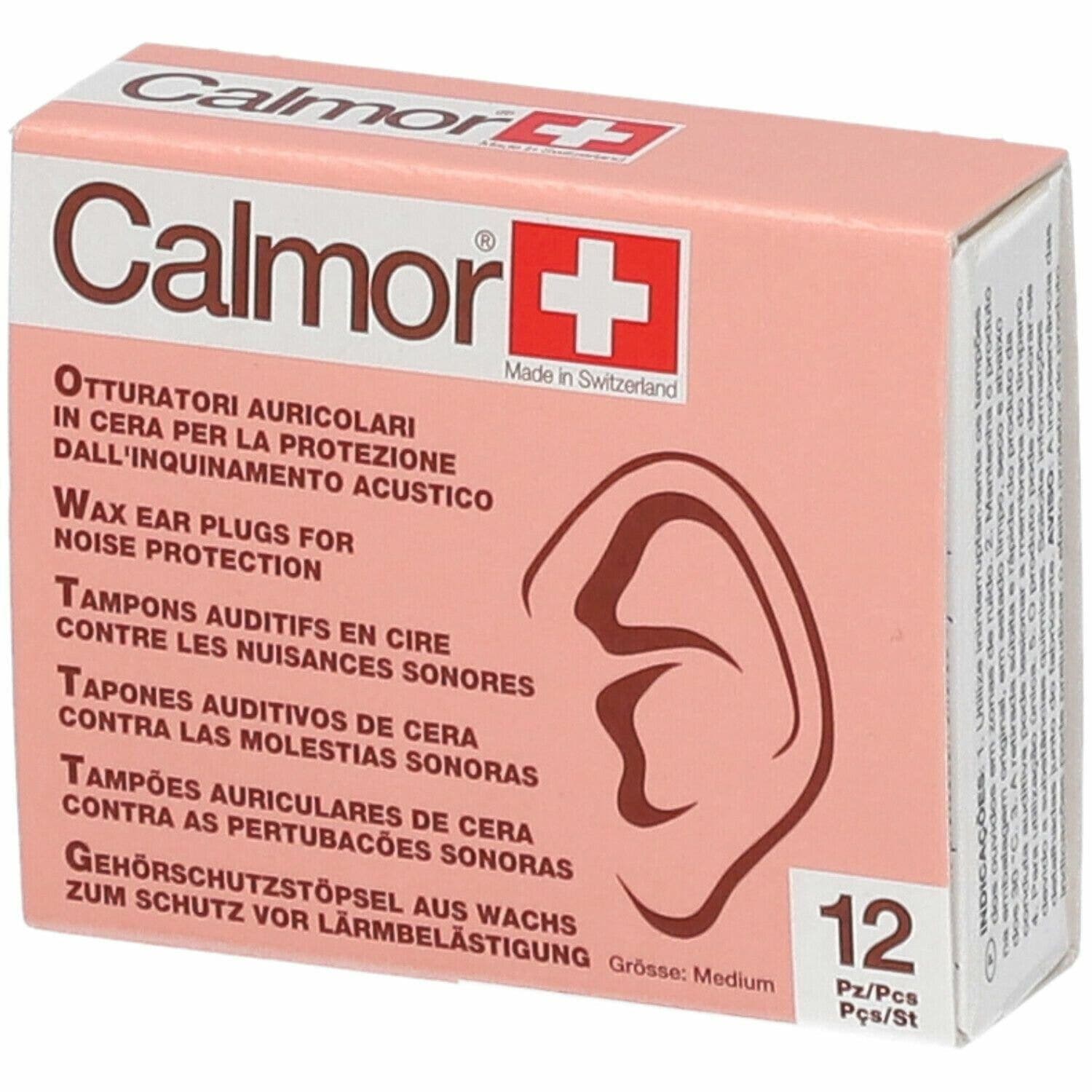 Calmor Ohrstöpsel – 12 Stück