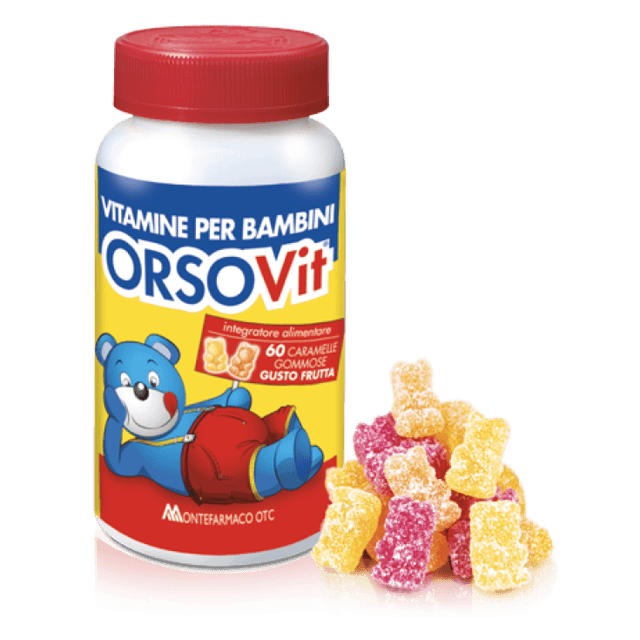 ORSOVIT CARAM GOMM T/FR S/GL 60P