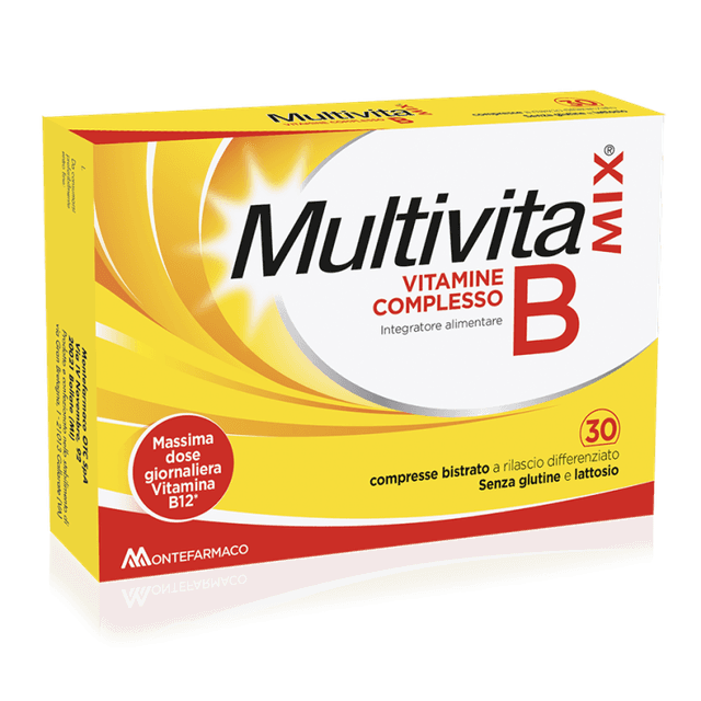 MULTIVITAMIX VIT B BISTR 30CPR