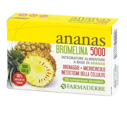 Ananas Bromelina 5000 – 30 Tabletten