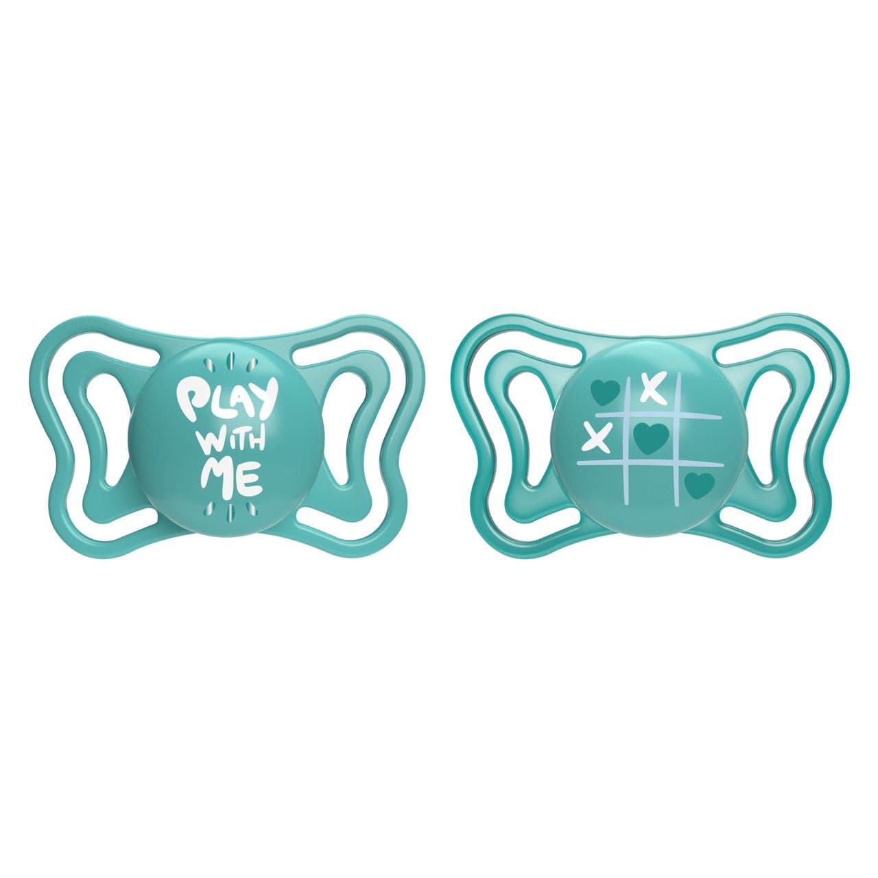 Chicco Schnuller Light Azurblau-Silikon 16-36M, 2er Pack