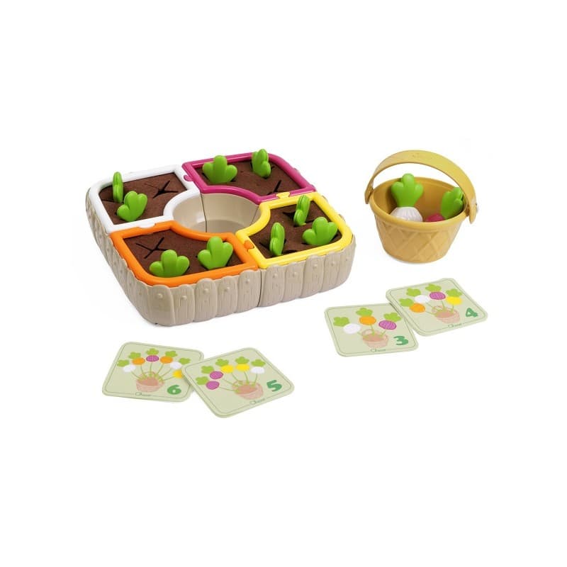 Garten-Spielzeug mit Pflanzenmotiven