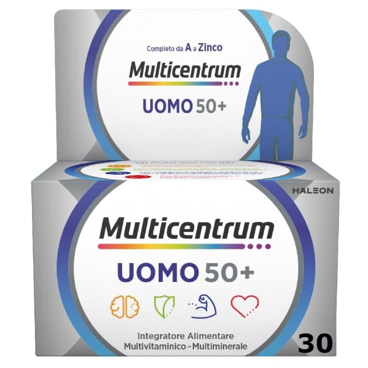 MULTICENTRUM UOMO 50+ 30CPR