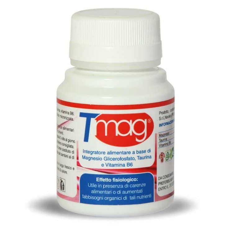 T Mag – 60 Kapseln Magnesium Nahrungsergänzung