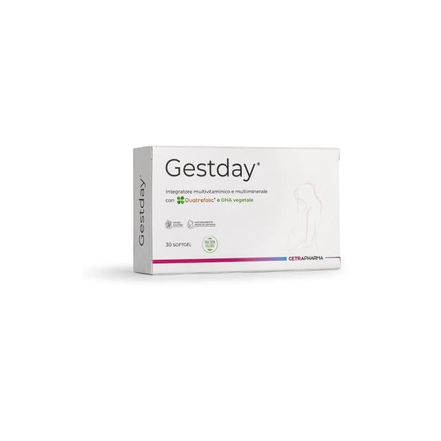 Gestday – 30 Softgel-Kapseln für Schwangerschaft und Kinderwunsch