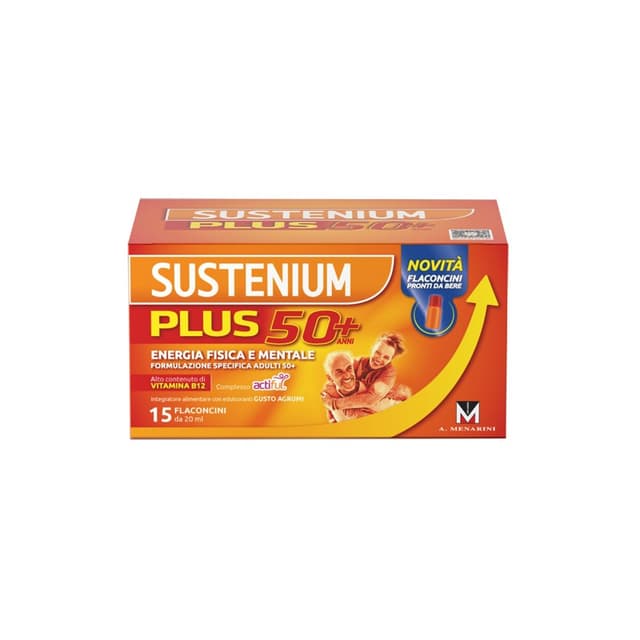 Sustenium Plus 50+ – 15 Fläschchen