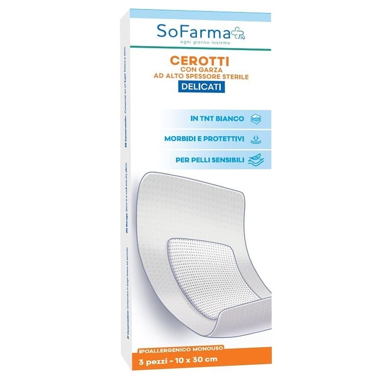 Delicates Pflaster 10x20 cm – 3er Pack