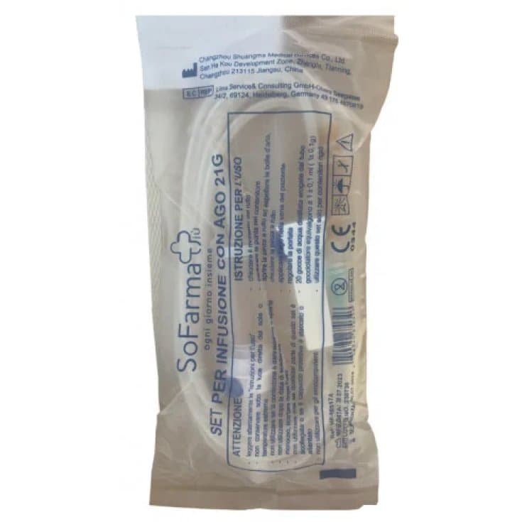 Deflussore mit Kanüle SF+ – Infusionszubehör