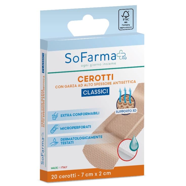 Klassisches Pflaster 7x2 cm – 20 Stück
