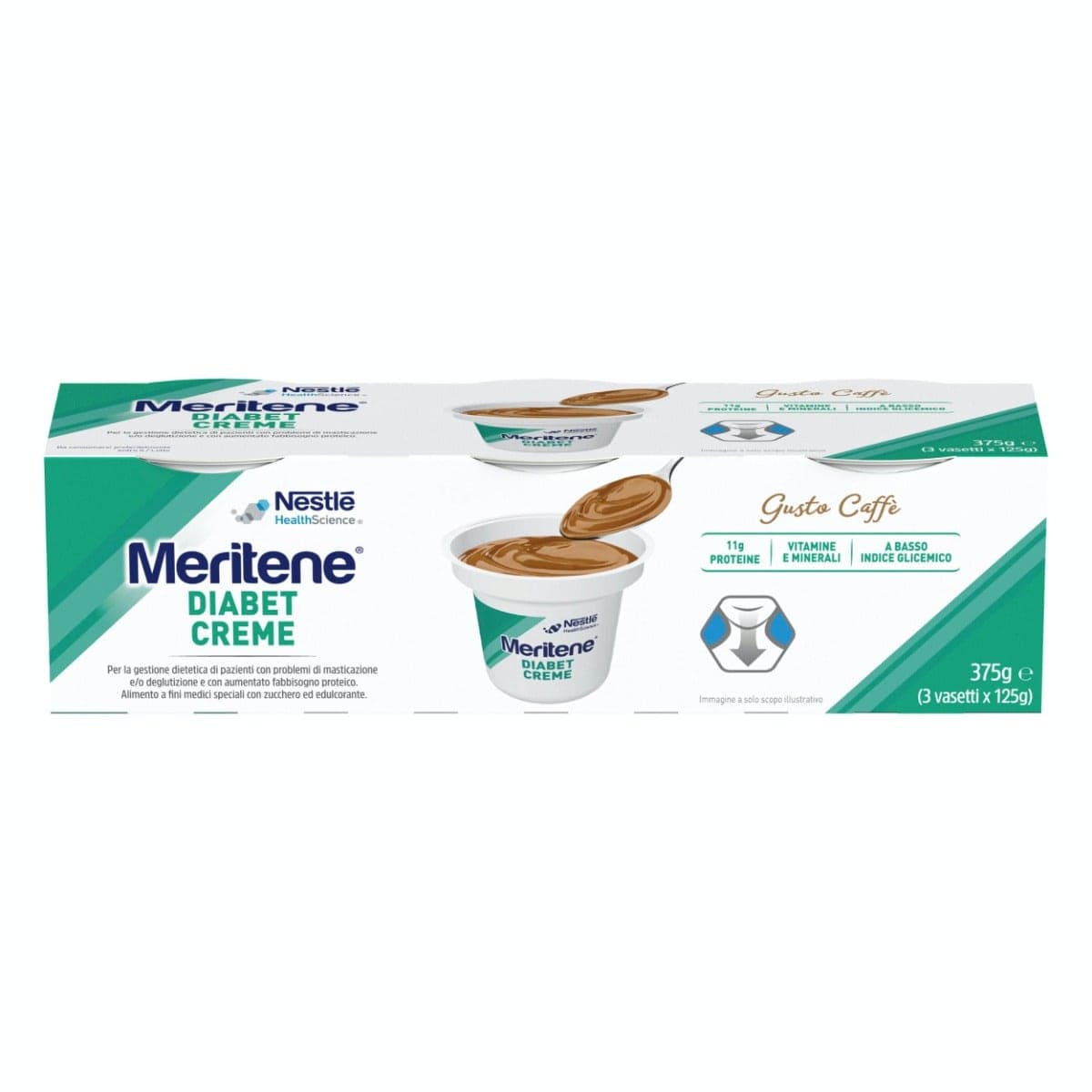 MERITENE DIABET CR CAFFE3X125G
