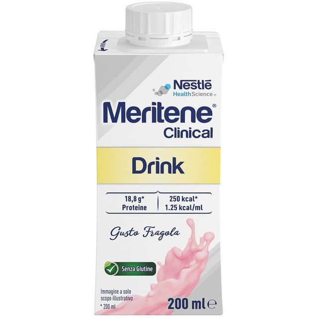 MERITENE CLINICAL STRAWB 200ML