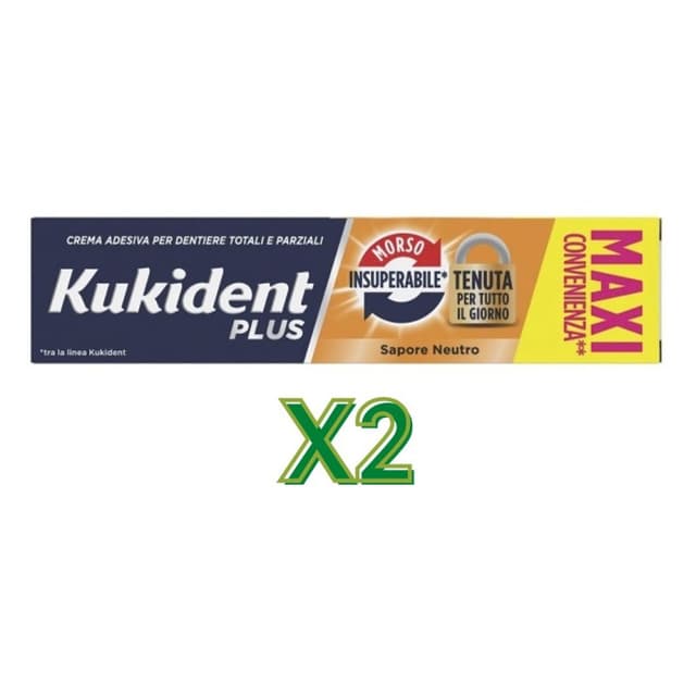 Kukident Bipacco Morso – Haftcreme für Zahnprothesen