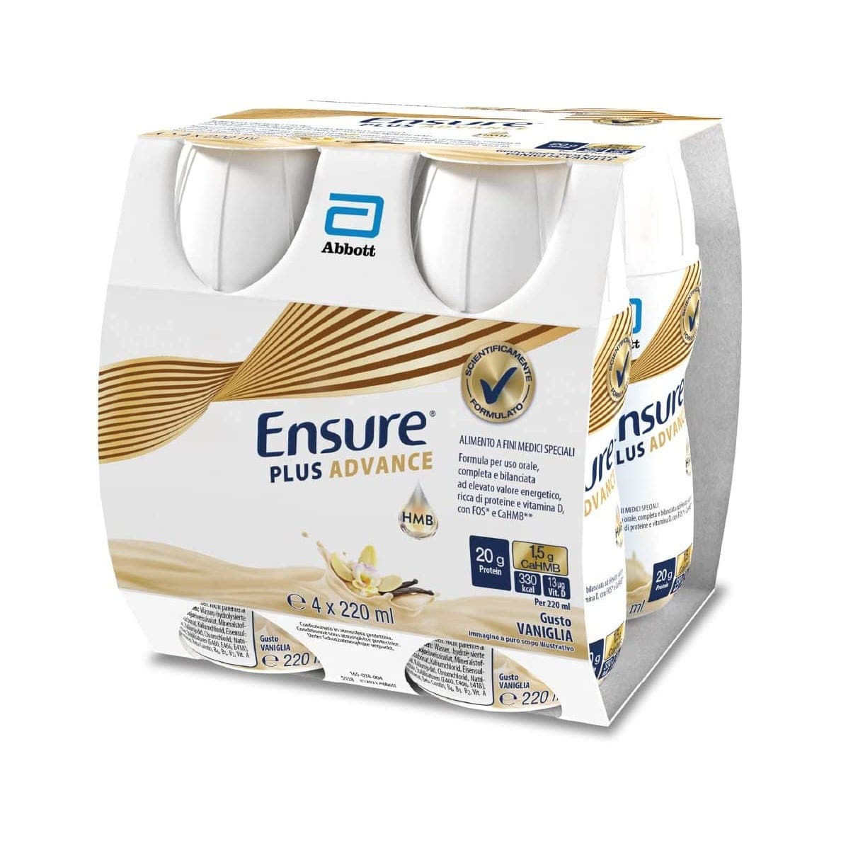 Ensure Plus Advance Vanille – 4 x 220 ml