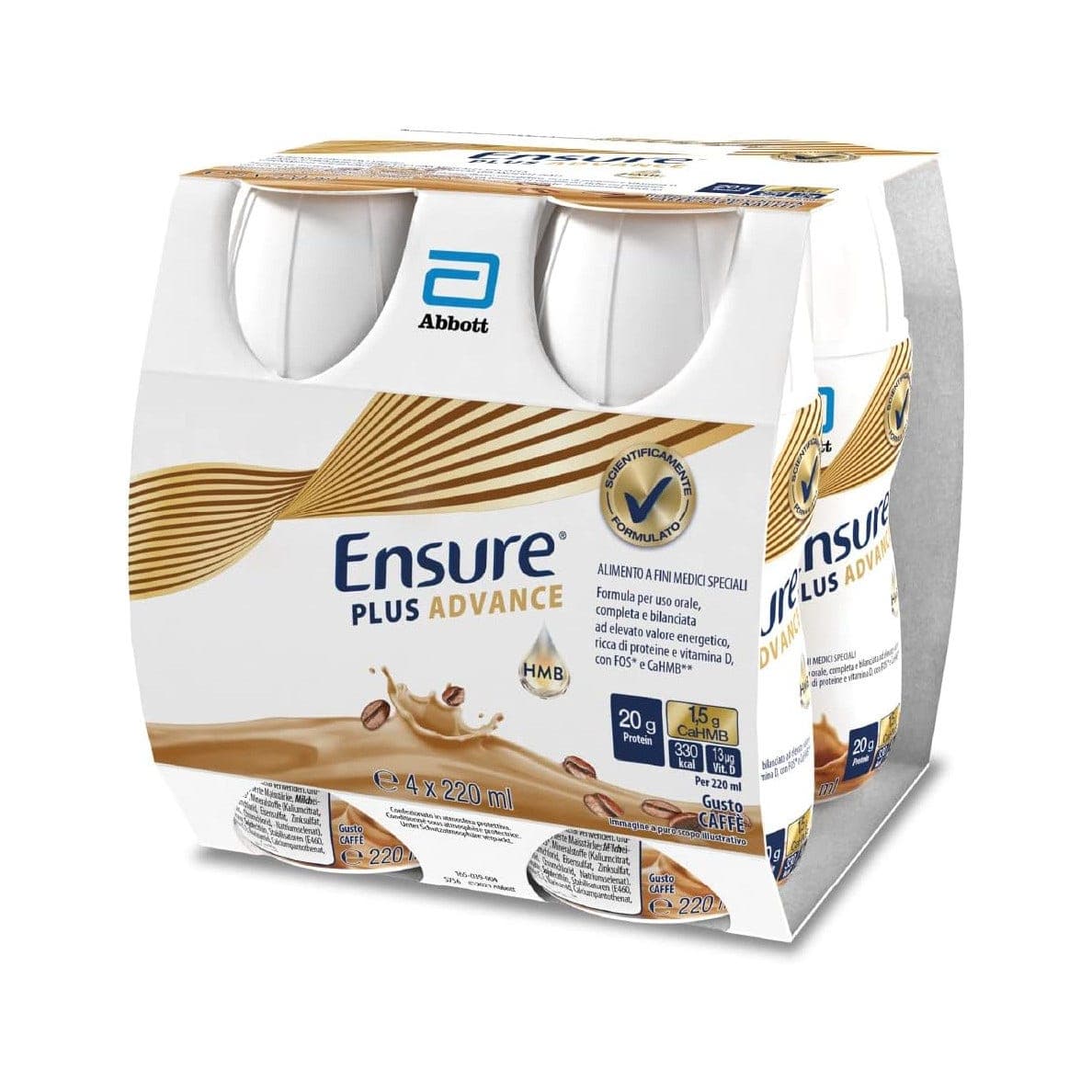 Ensure Plus Advance Kaffee – 4 x 220 ml