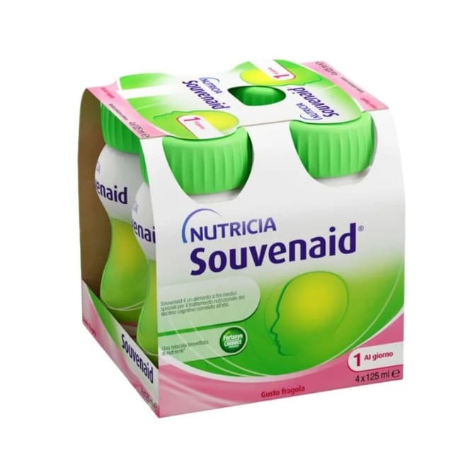 SOUVENAID FRAGOLA 4X125ML