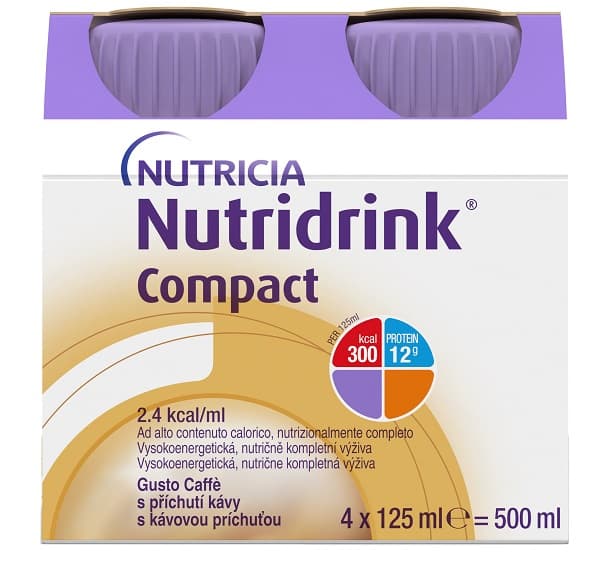 Nutridrink Compact Kaffee – 4 x 125 ml Trinknahrung