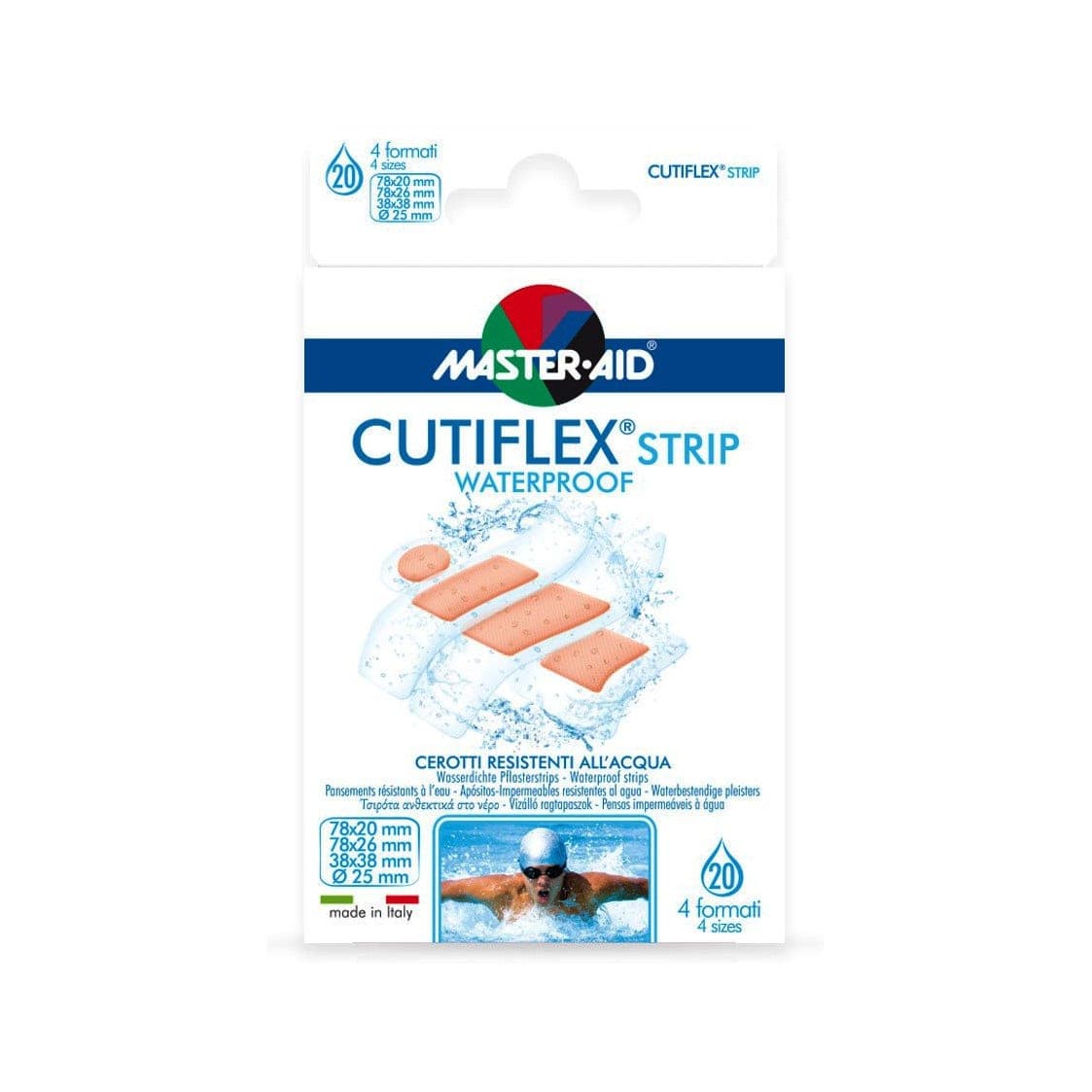 Cutiflex – 20er Streifen in 4 Formaten