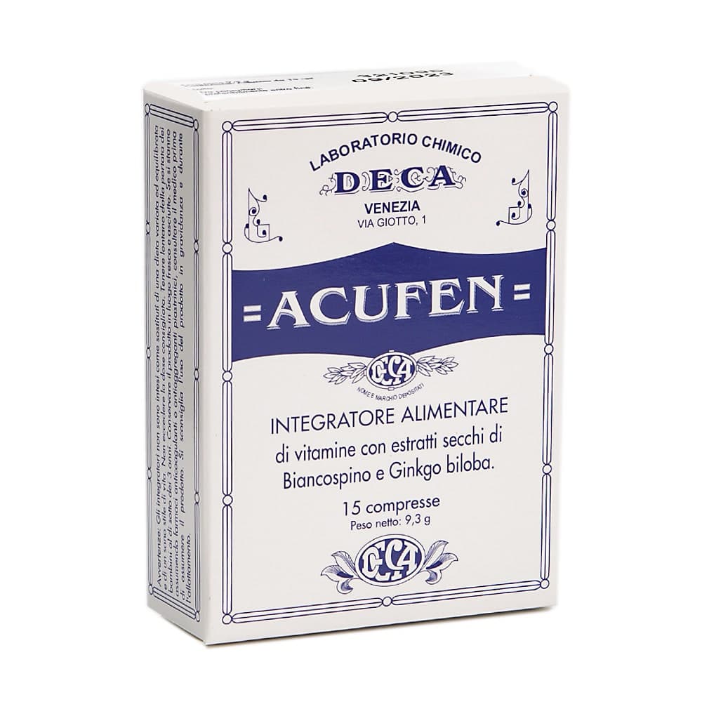 ACUFEN INTEG 15 CPR 600MG