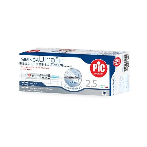 SIR PIC 2,5ML A14 UF 10PZ 22986