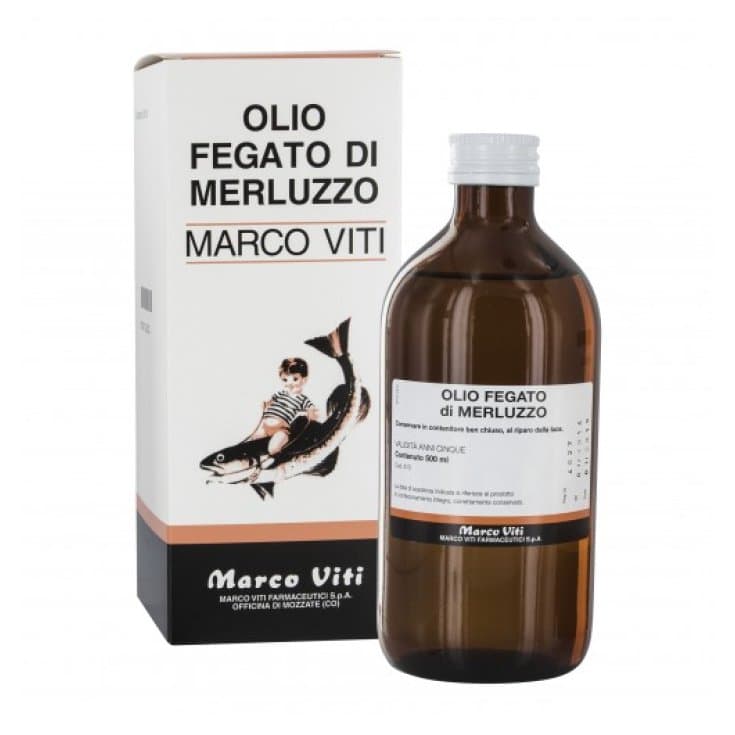 OLIO FEGATO MERLUZZO 500ML VITI