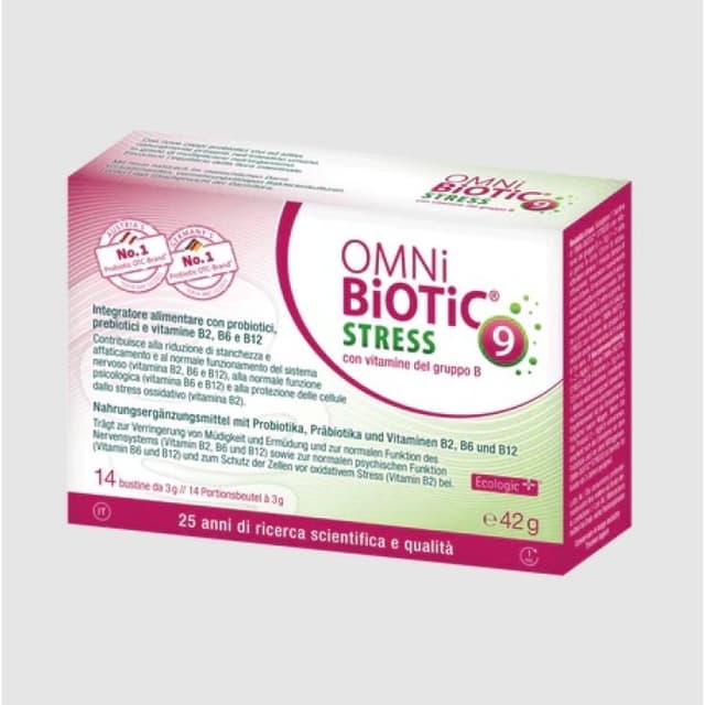 OMNI BIOTIC STRESS VIT B14BUST