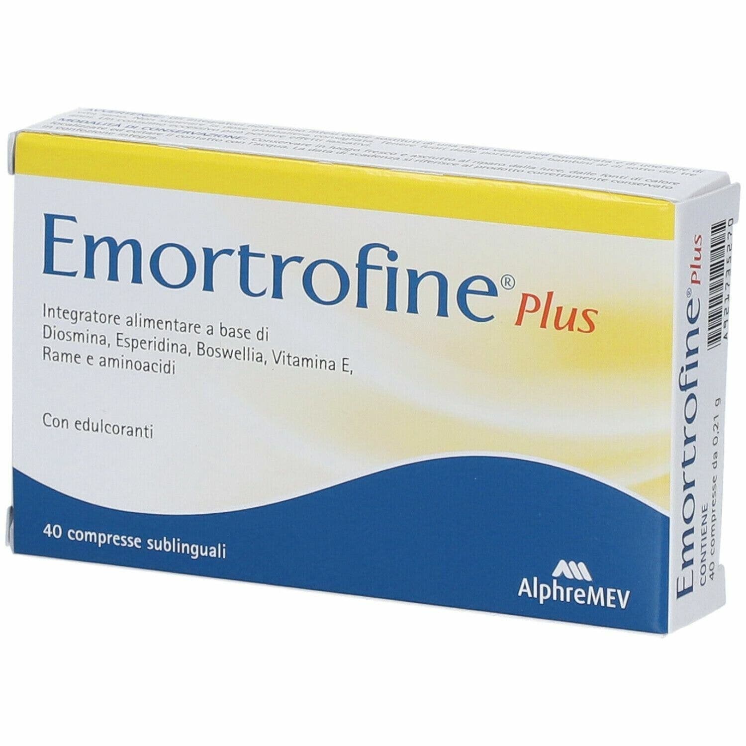 EMORTROFINE PLUS 40CPR