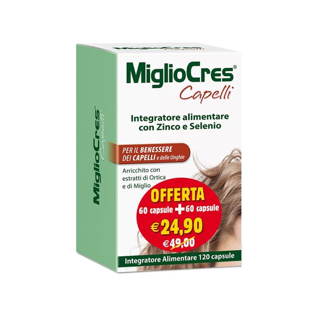 Migliocres – 60 + 60 Kapseln Promo-Packung