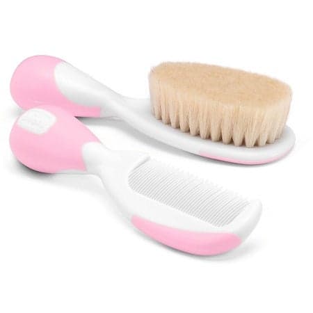 CH Haarbürste und Kamm – Rosa