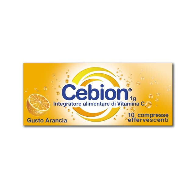CEBION EFF VIT C ARANCIA 10CPR