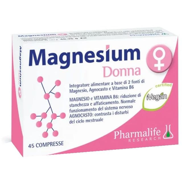 Magnesium Donna – 45 Tabletten Nahrungsergänzungsmittel