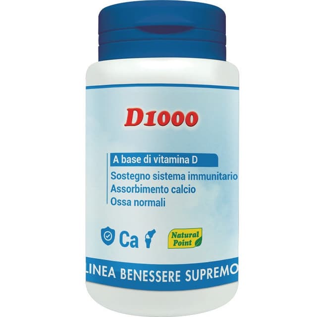 Natural Point D1000 Vitamin D3 – 70 Kapseln