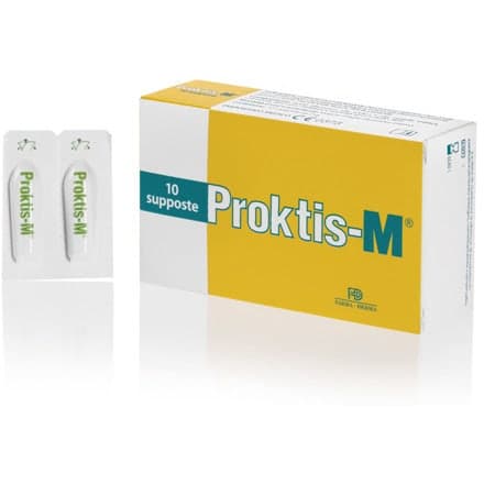 Proktis-M Suppositorien – 10 Stück à 2 g