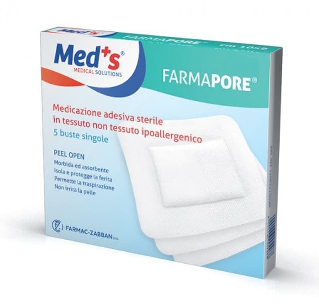 Meds Medic selbsthaftender Wundverband 15x15 cm – 5 Stück