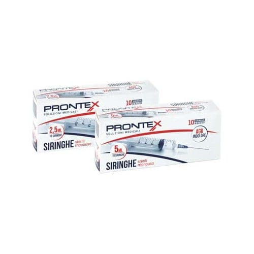 Prontex Siringe 5 ml mit Kanüle – 10er Pack