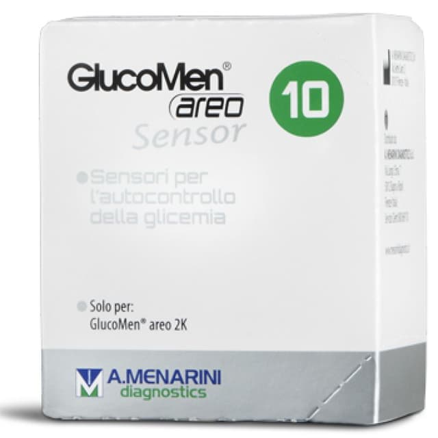 GlucoMen areo Sensor Teststreifen – 10 Stück