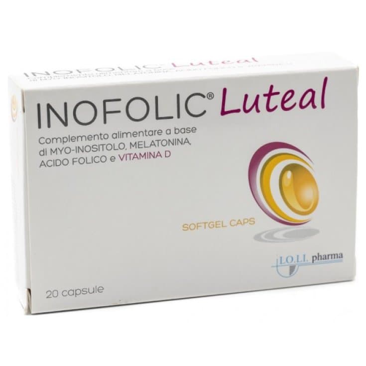 INOFOLIC LUTEAL 20CPS MOLLI