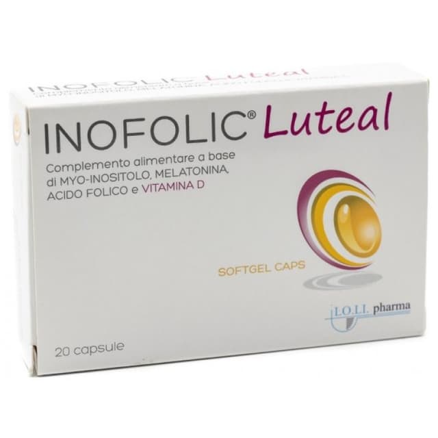 INOFOLIC LUTEAL 20CPS MOLLI