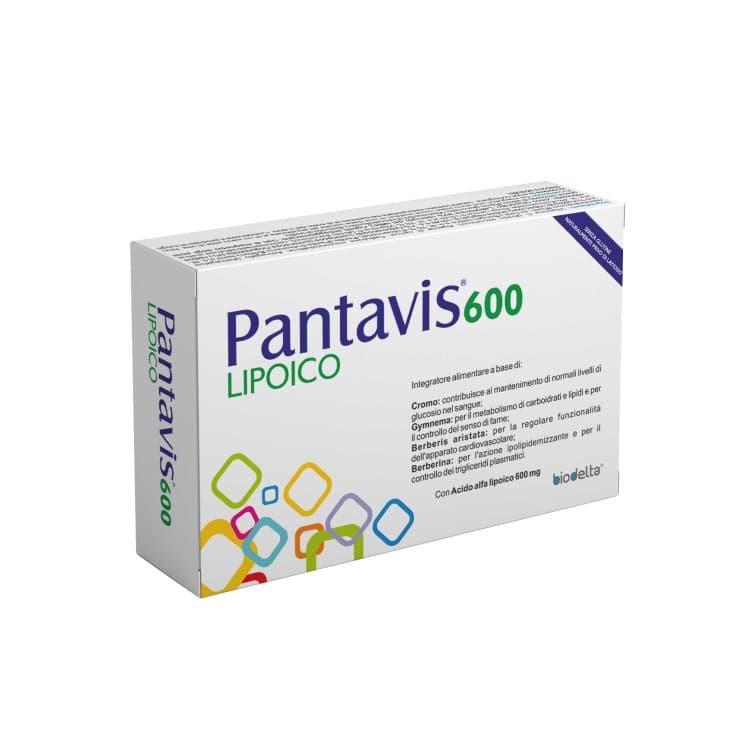 PANTAVIS 600 LIPOICO 30CPR
