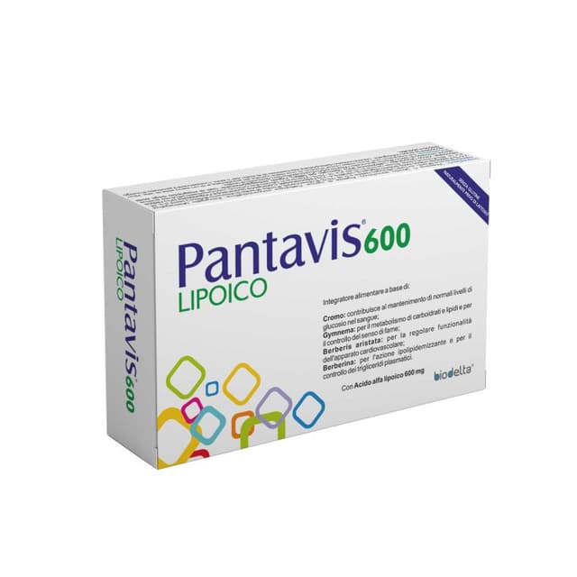 PANTAVIS 600 LIPOICO 30CPR