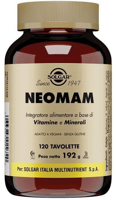 Solgar Neomam – 120 Tabletten für Schwangerschaft & Stillzeit